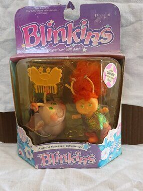 (Rare Find) 1985 Blinkins Selfish Shady and Her Helper Buzz In It's Origin Box